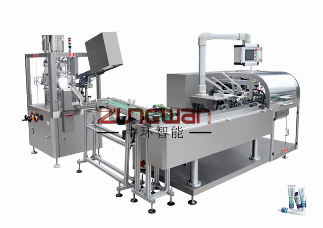 Princípio da máquina de enchimento de tubos e máquina de selagem