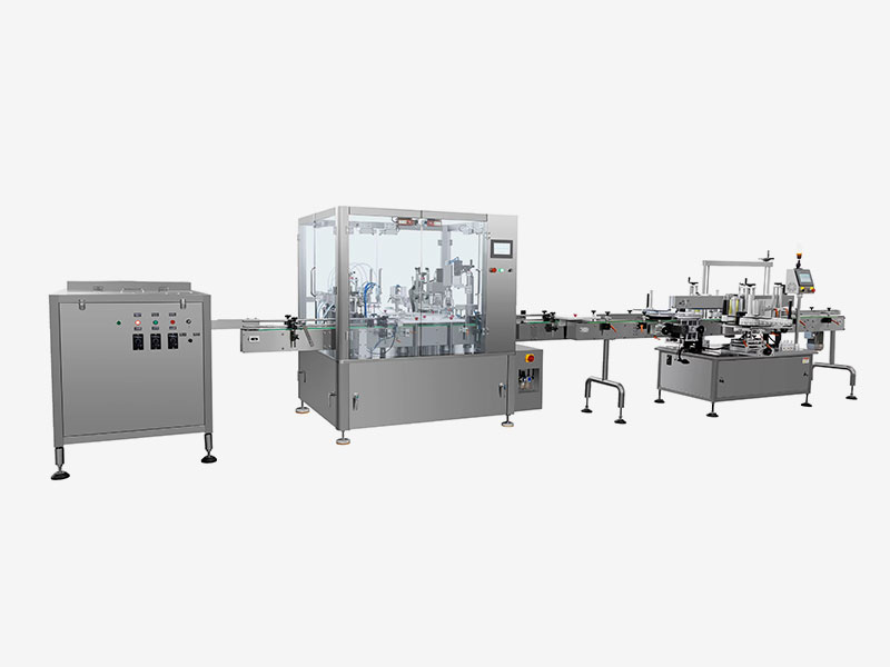 Máquina para encher e tampar colírios