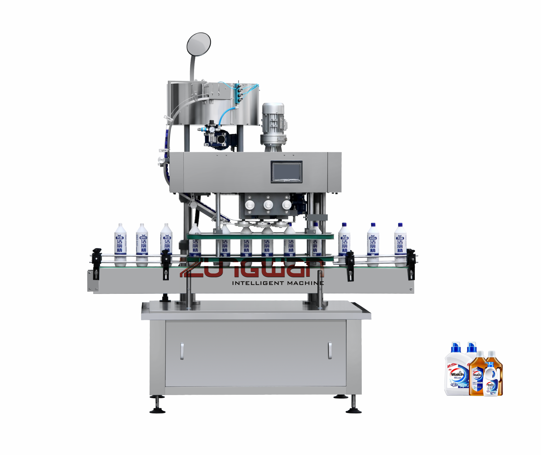 ZHT-A Máquina de Tampar Rosca Totalmente Automática