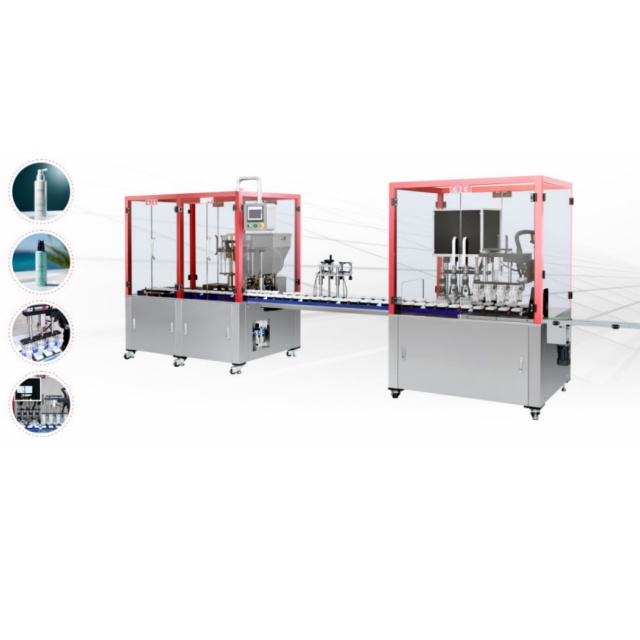 ZHSR-4C Advanced Automatic Water Emulling and Capping Machine